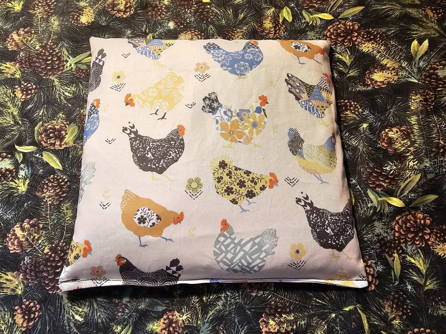 New! Medium Chickens Rice Bag
