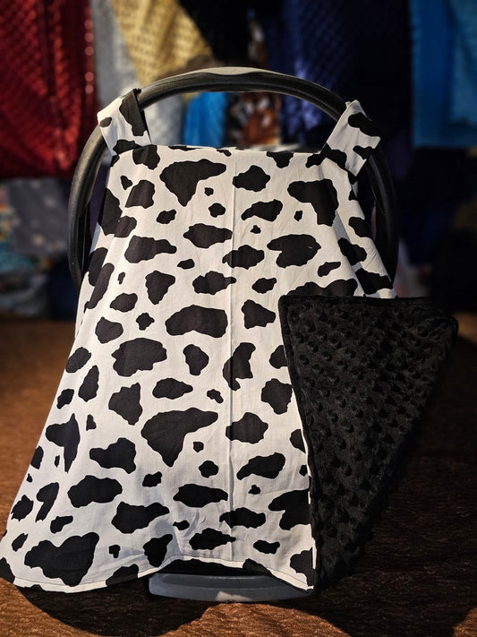 Cow Carseat Canopy