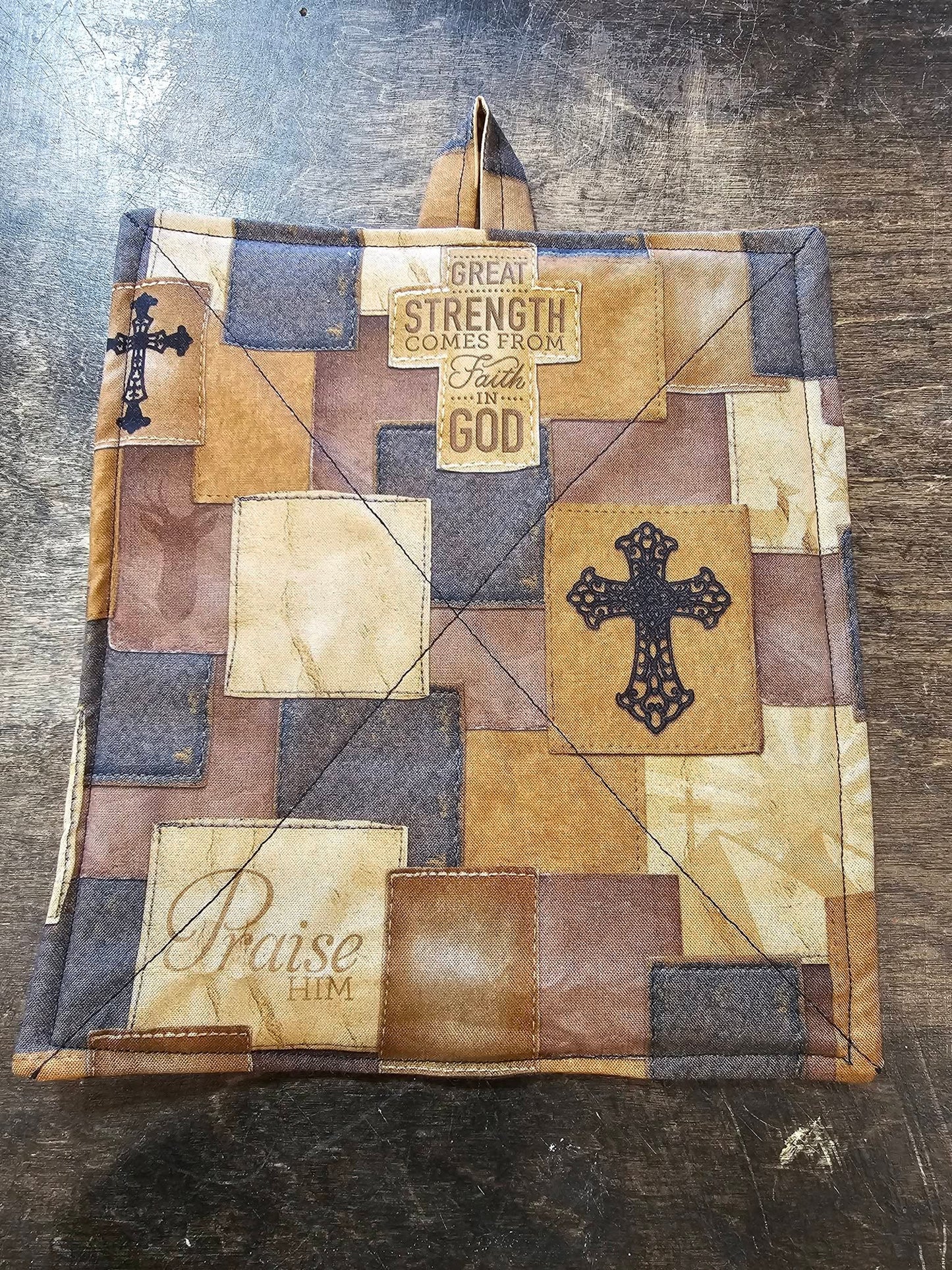 Faith Patches Hot Pad