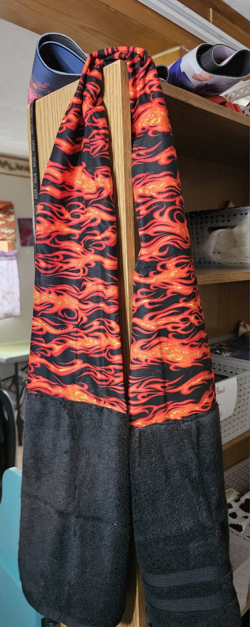 Flames Kitchen Towel Boa