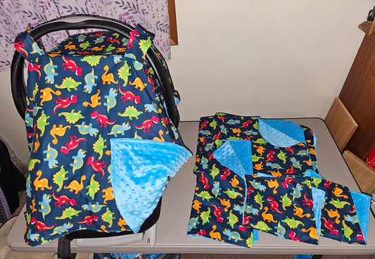 Multi Color Dinosaur Mini Baby Bundle