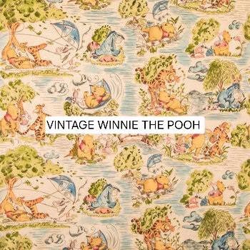 Vintage Winnie the pooh Diaper/Wipes Pouch